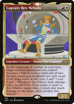 Captain Rex Nebula (257) (Showcase) - Foil