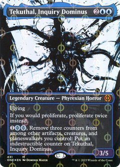 Tekuthal, Inquiry Dominus (431) (Borderless) (Showcase) - Compleat Foil