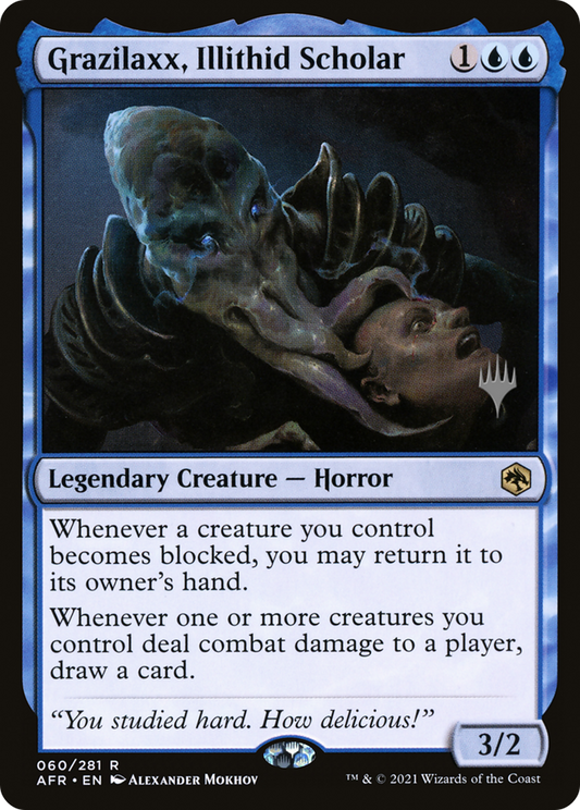 Grazilaxx, Illithid Scholar (060) (Promo Pack) - Foil