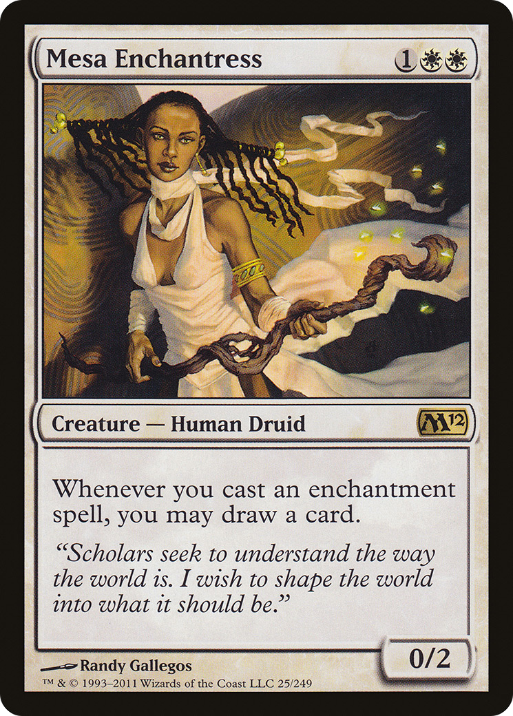 Mesa Enchantress - Foil