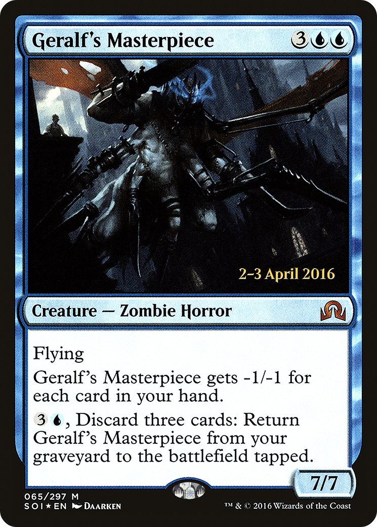Geralf's Masterpiece (065) (Prerelease) - Foil