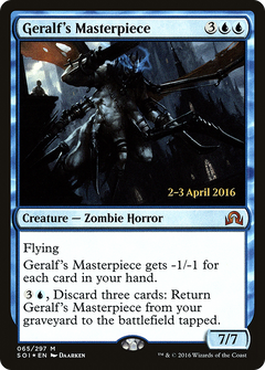 Geralf's Masterpiece (065) (Prerelease) - Foil