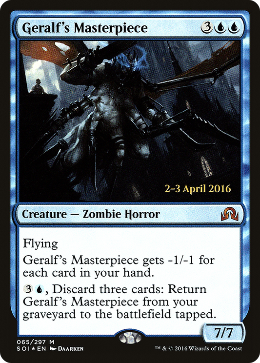 Geralf's Masterpiece (065) (Prerelease) - Foil