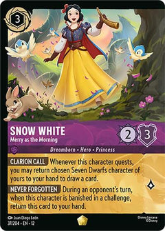 Snow White, Merry as the Morning (0037) - Cold Foil