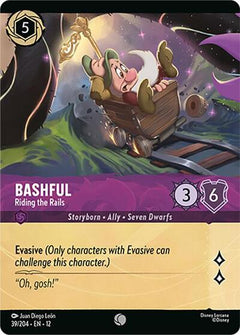 Bashful, Riding the Rails (0039) - Cold Foil