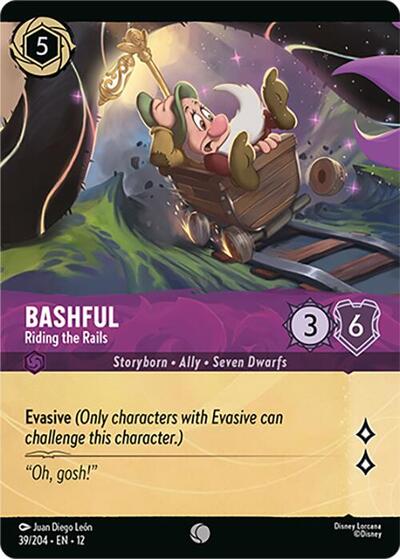 Bashful, Riding the Rails (0039) - Cold Foil