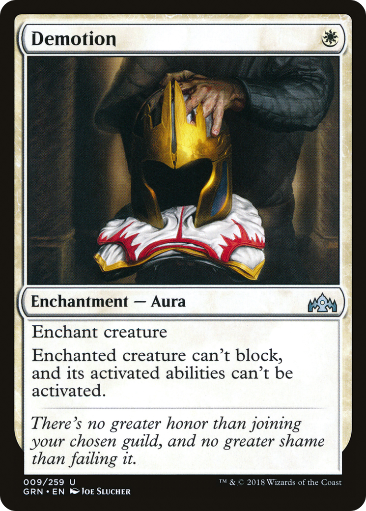 Demotion - Foil
