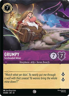 Grumpy, Soreheaded Miner (0041) - Cold Foil