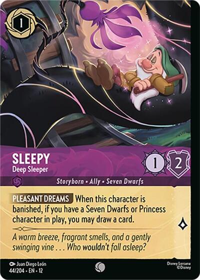 Sleepy, Deep Sleeper (0044) - Cold Foil