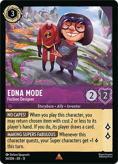 Edna Mode, Fashion Designer