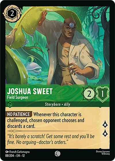 Joshua Sweet, Field Surgeon (0088) - Cold Foil