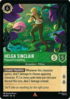 Helga Sinclair, Prepared for Anything (0093) - Cold Foil