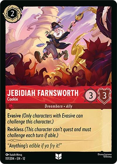 Jebidiah Farnsworth, Cookie (0117) - Cold Foil