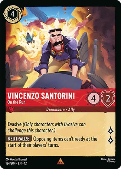 Vincenzo Santorini, On the Run (0124) - Cold Foil