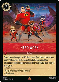 Hero Work (0132) - Cold Foil