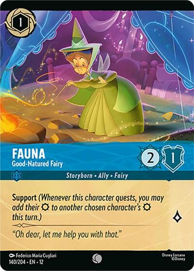 Fauna, Good-Natured Fairy (0140) - Cold Foil
