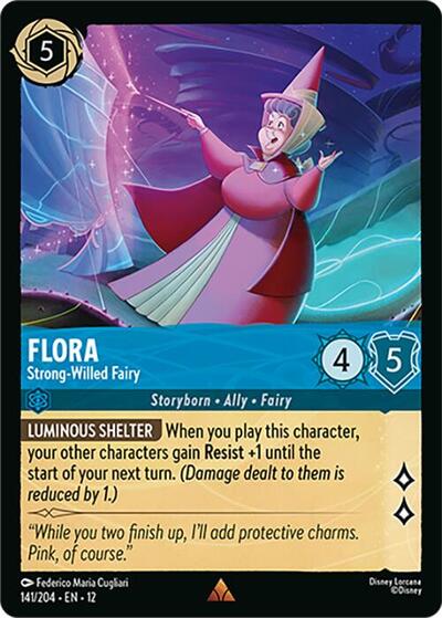 Flora, Strong-Willed Fairy (0141)