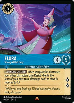 Flora, Strong-Willed Fairy (0141) - Cold Foil