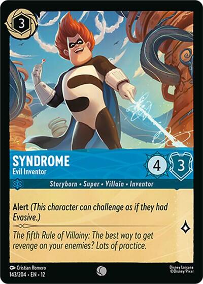 Syndrome, Evil Inventor (0143) - Cold Foil