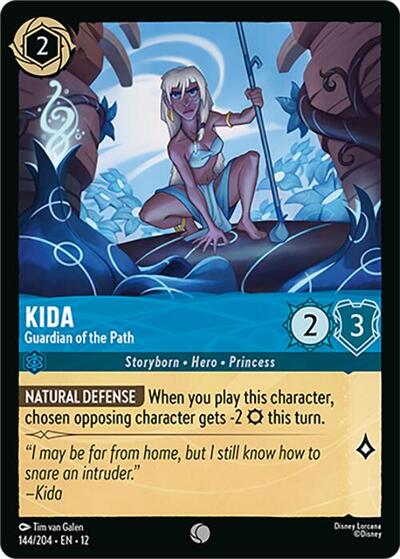 Kida, Guardian of the Path (0144) - Cold Foil