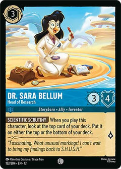 Dr. Sara Bellum, Head of Research (0152) - Cold Foil
