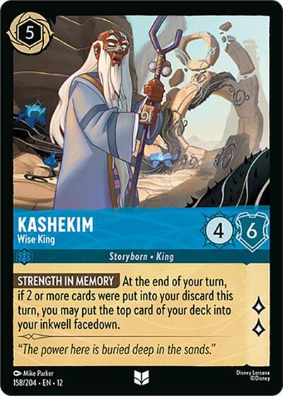 Kashekim, Wise King (0158) - Cold Foil