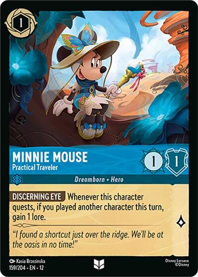 Minnie Mouse, Practical Traveler (0159)