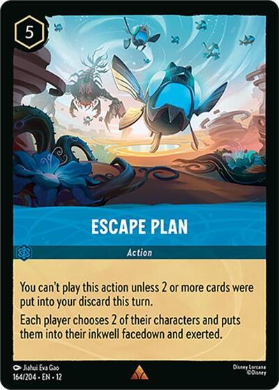 Escape Plan (0164) - Cold Foil