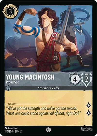 Young Macintosh, Proud Son (0180) - Cold Foil