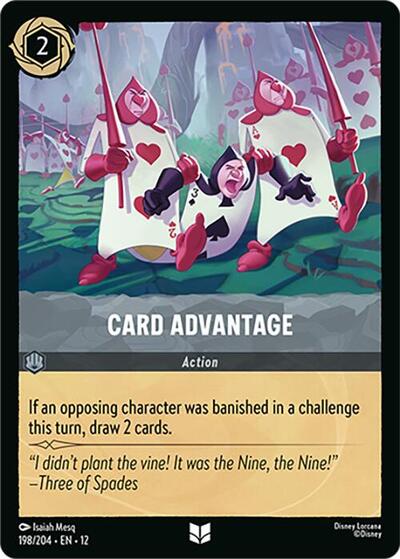 Card Advantage (0198) - Cold Foil