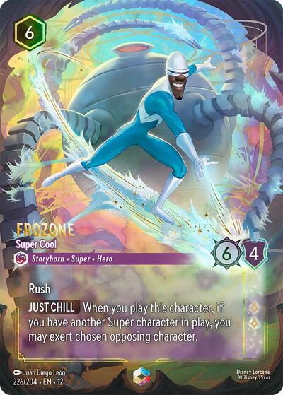 Frozone, Super Cool (0226) - Satin Holographic Foil