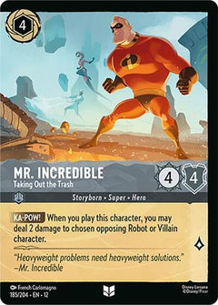 Mr. Incredible, Taking Out the Trash (0185) - Cold Foil