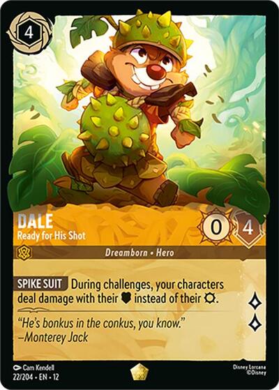 Dale, Ready for His Shot (0022) - Cold Foil