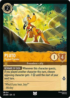 Pluto, Vigilant Traveler (0025)