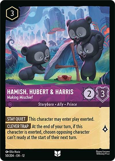 Hamish, Hubert & Harris, Making Mischief (0050) - Cold Foil