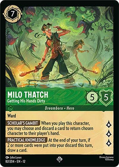 Milo Thatch, Getting His Hands Dirty (0082)