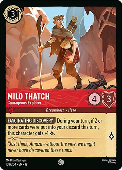 Milo Thatch, Courageous Explorer (0108)