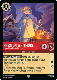 Preston Whitmore, Expedition Financier (0110) - Cold Foil