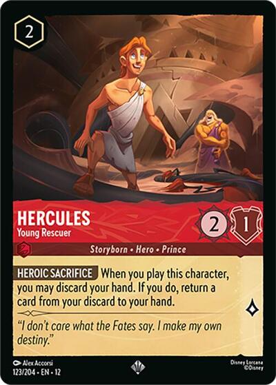 Hercules, Young Rescuer (0123) - Cold Foil
