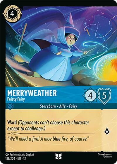 Merryweather, Feisty Fairy (0139) - Cold Foil