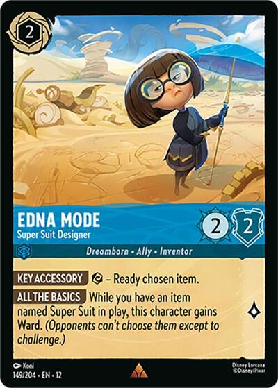 Edna Mode, Super Suit Designer (0149) - Cold Foil