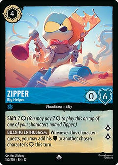 Zipper, Big Helper (0150)