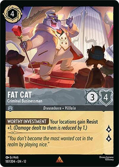 Fat Cat, Criminal Businessman (0187) - Cold Foil