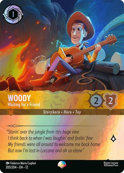 Woody, Waiting for a Friend (0205) - Rainbow Foil