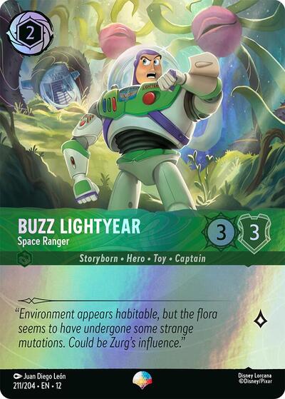 Buzz Lightyear, Space Ranger (0211) - Rainbow Foil