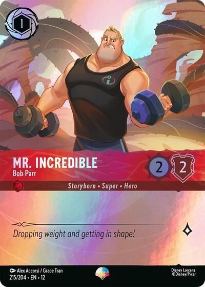 Mr. Incredible, Bob Parr (0215) - Rainbow Foil