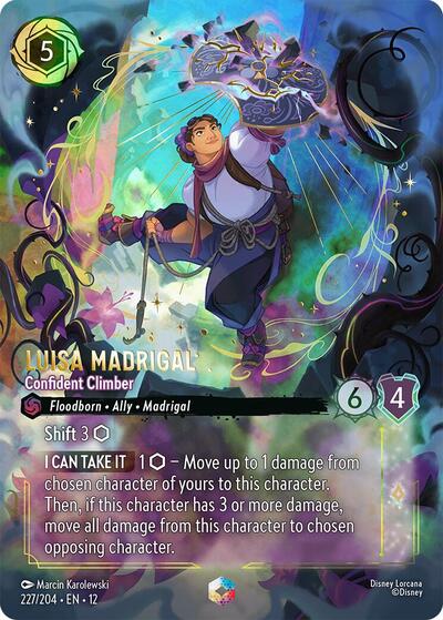 Luisa Madrigal, Confident Climber (0227) - Satin Holographic Foil