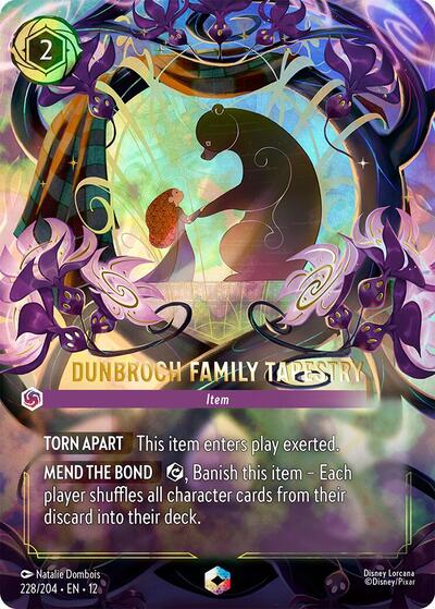 DunBroch Family Tapestry (0228) - Satin Holographic Foil
