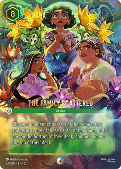 The Family Scattered (0231) - Satin Holographic Foil