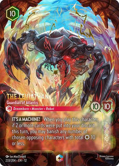 The Leviathan, Guardian of Atlantis (0233) - Satin Holographic Foil